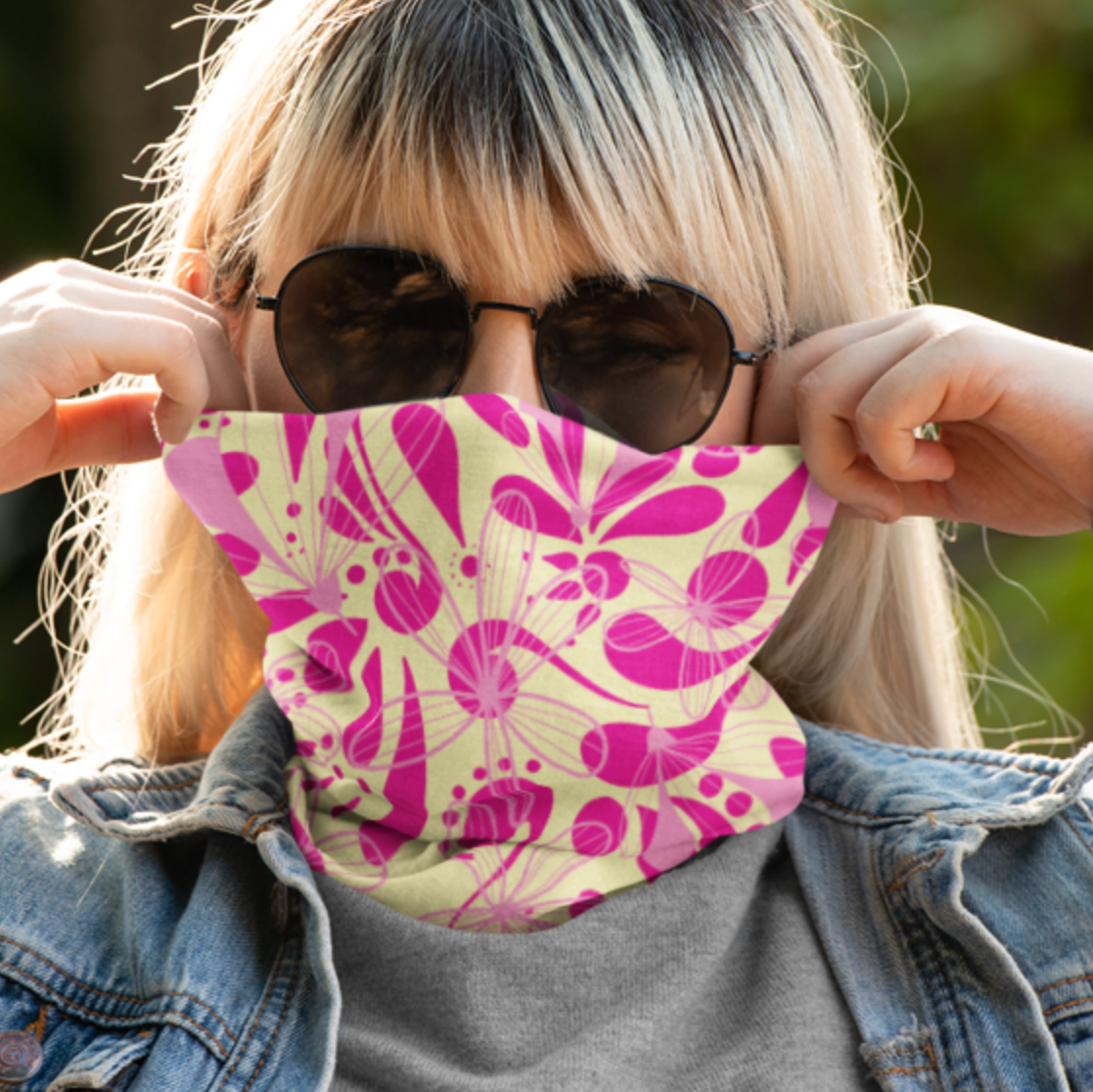 Bandana FANTASÍA LIMÓN