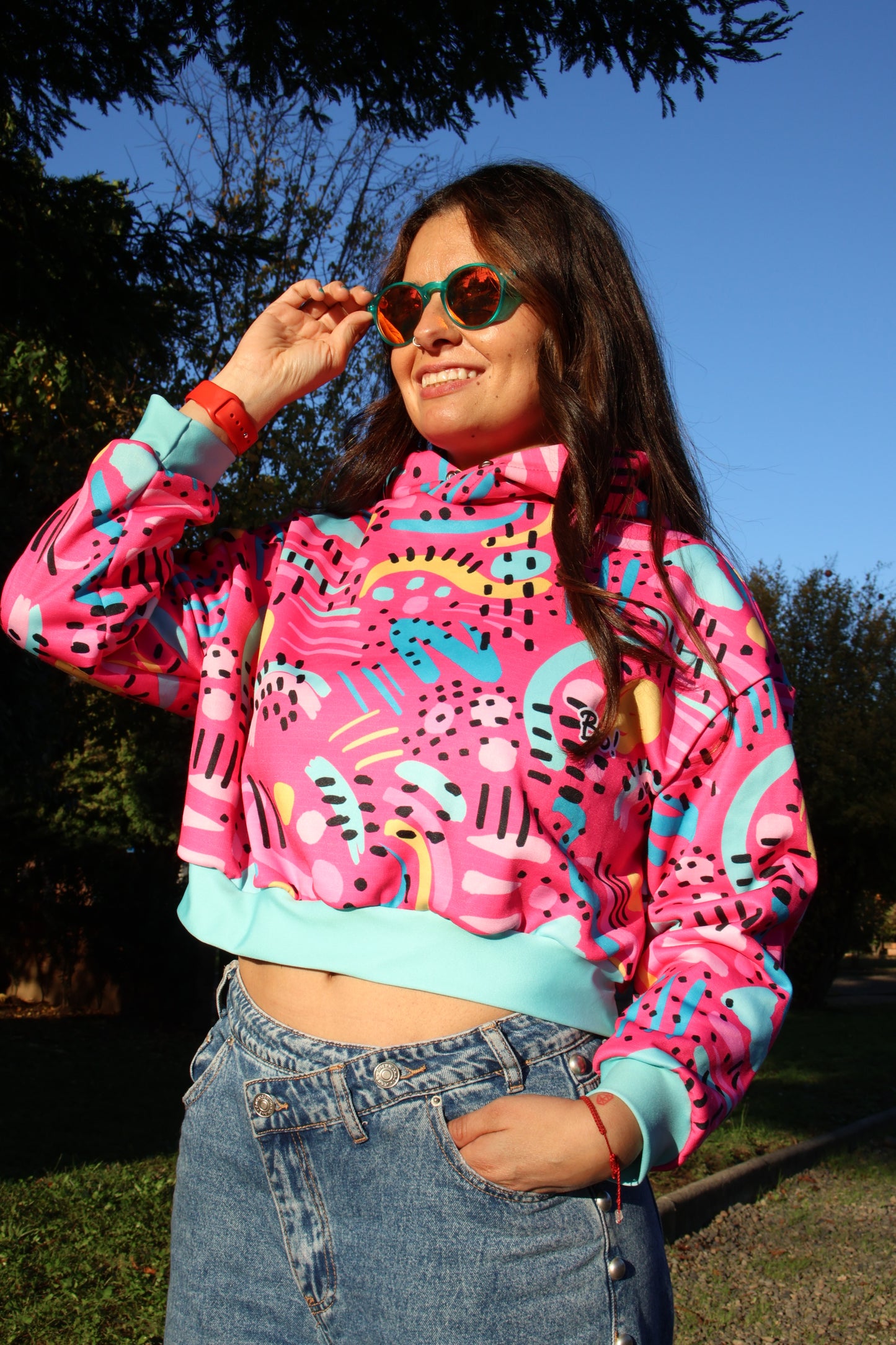 Polerón Fucsia Salvaje