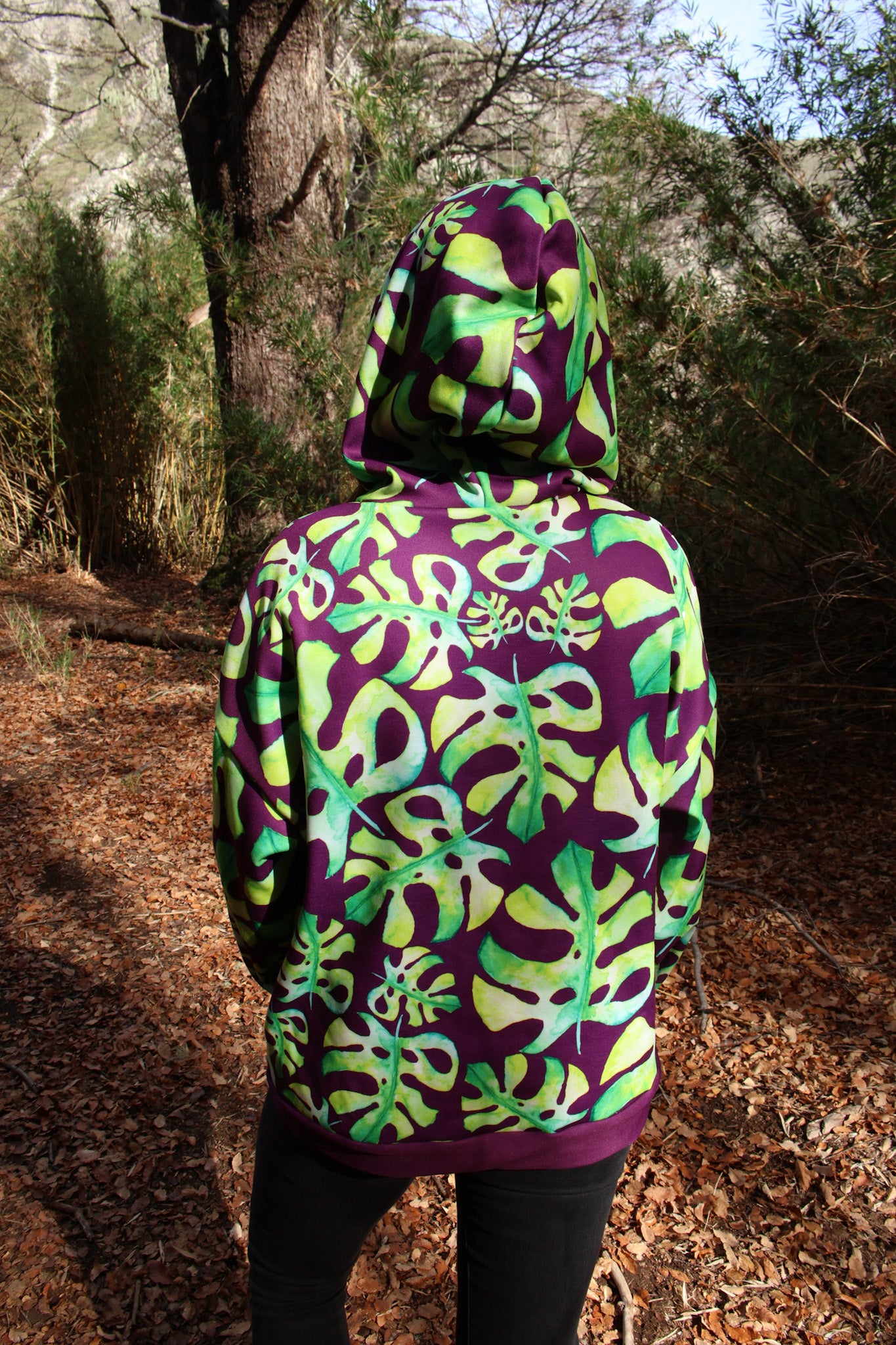 Polerón Oversize Monstera Punk