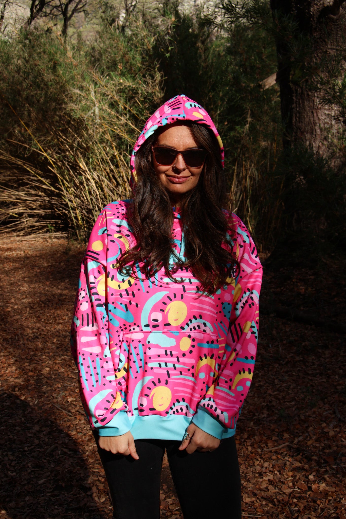 Polerón Oversize Fucsia Salvaje