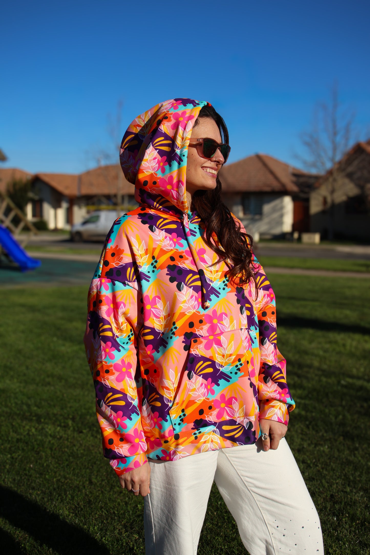 Polerón Oversize Flora Funk