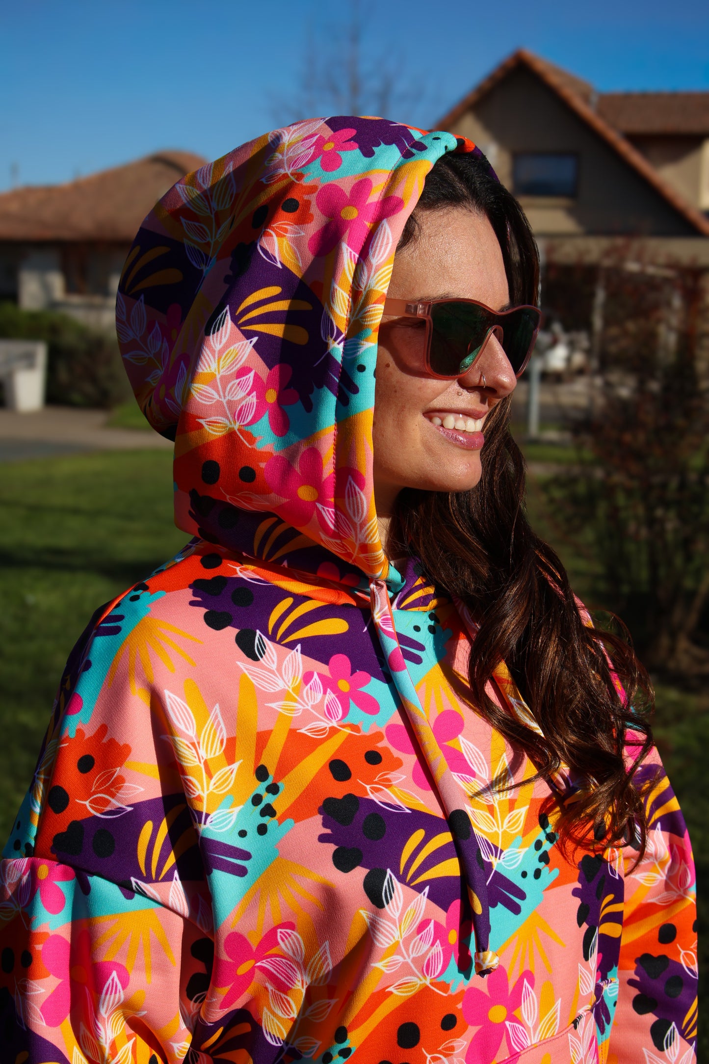 Polerón Oversize Flora Funk