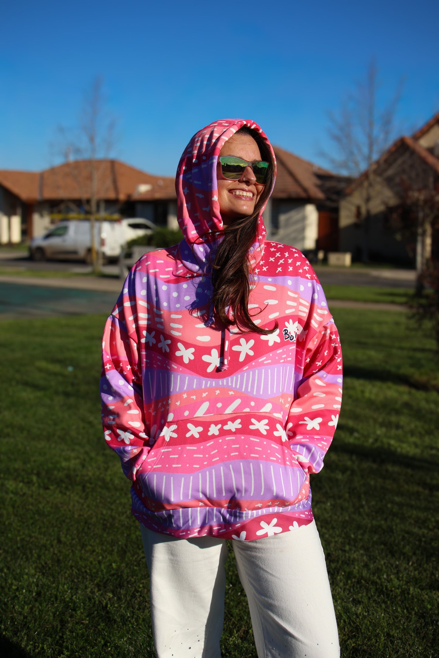 Polerón Oversize Aurora Pink