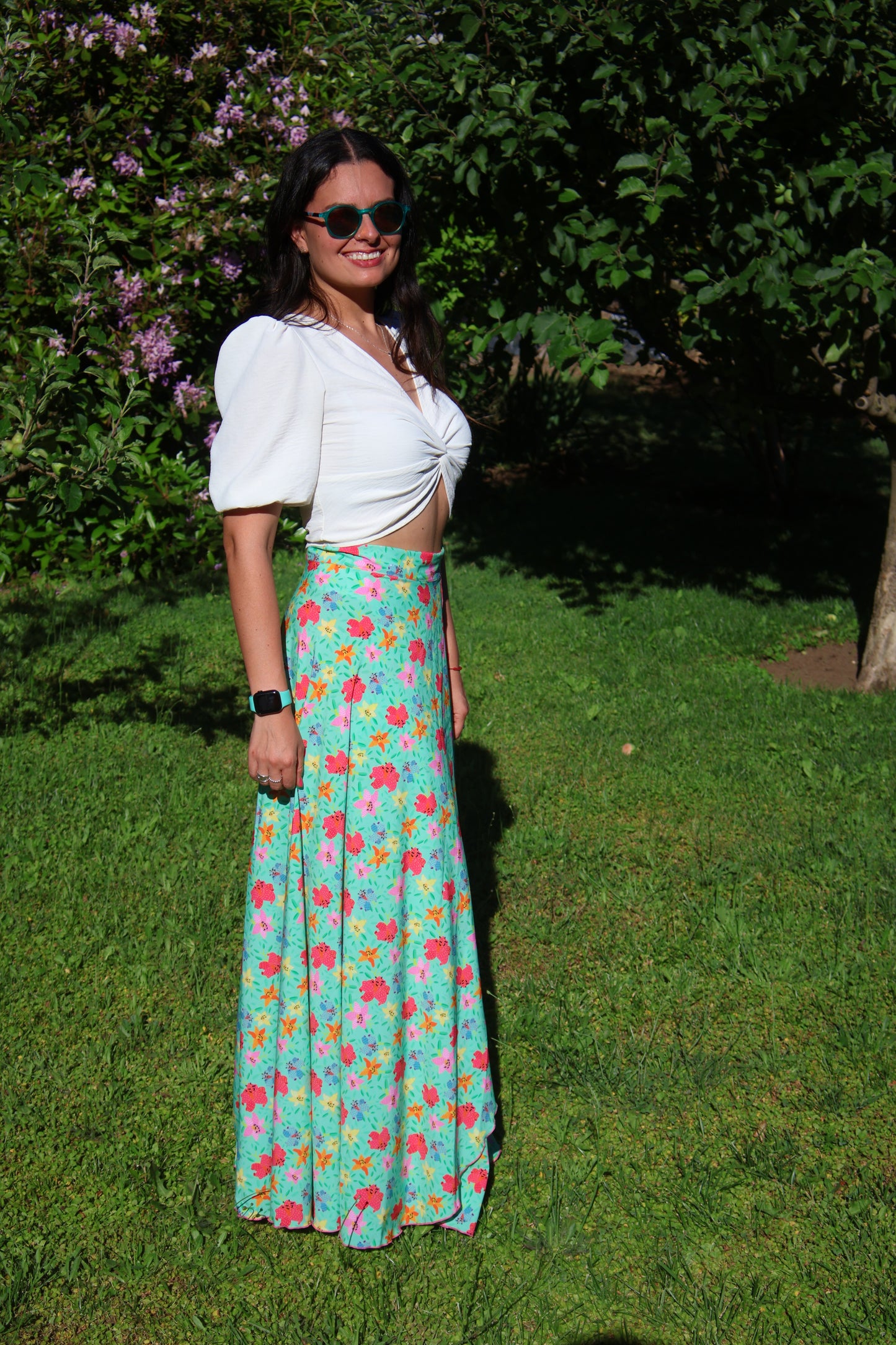 Falda Flor del Caribe 🌺