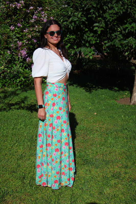 Falda Flor del Caribe 🌺