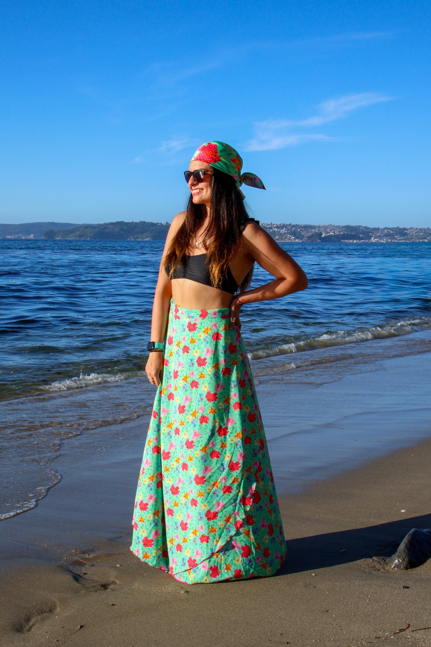 Falda Flor del Caribe 🌺
