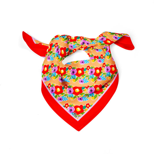 Pañuelo FUEGO FLORAL