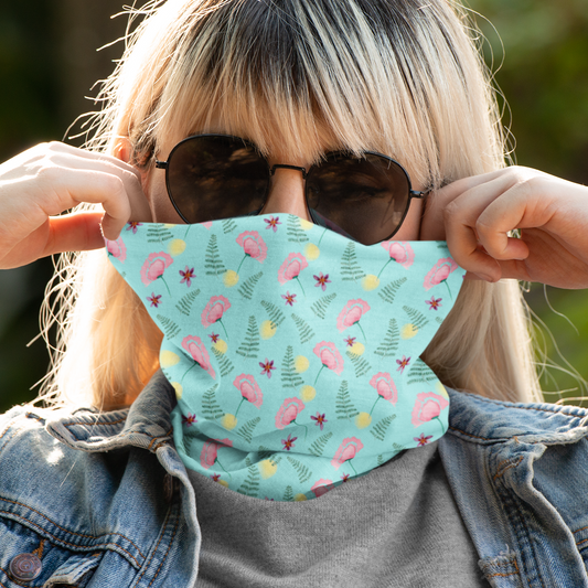 Bandana JARDÍN ACUARELA