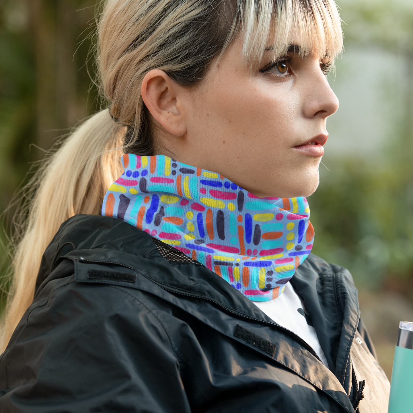 Bandana PINCELADAS AZUL