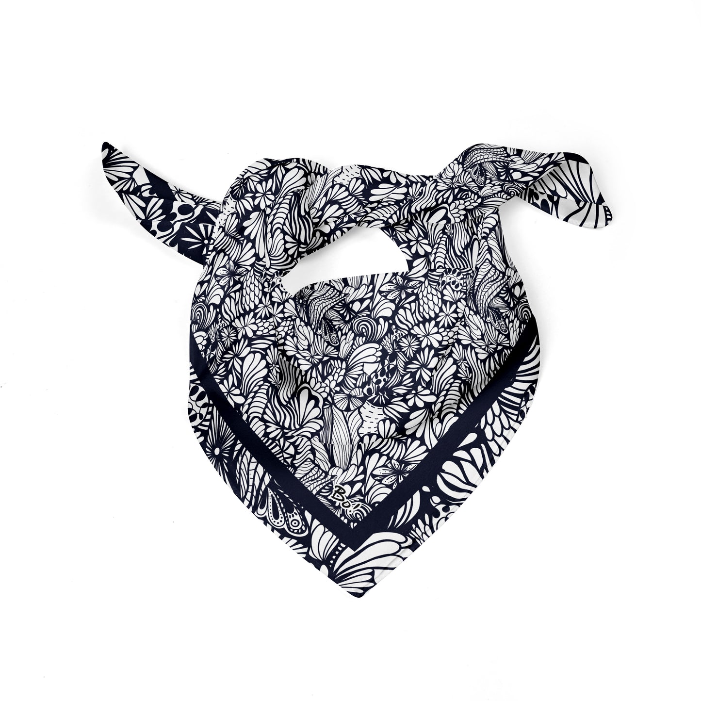 Pañuelo NOIR BOTÁNICO