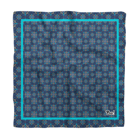 Pañuelo Mandala Azul